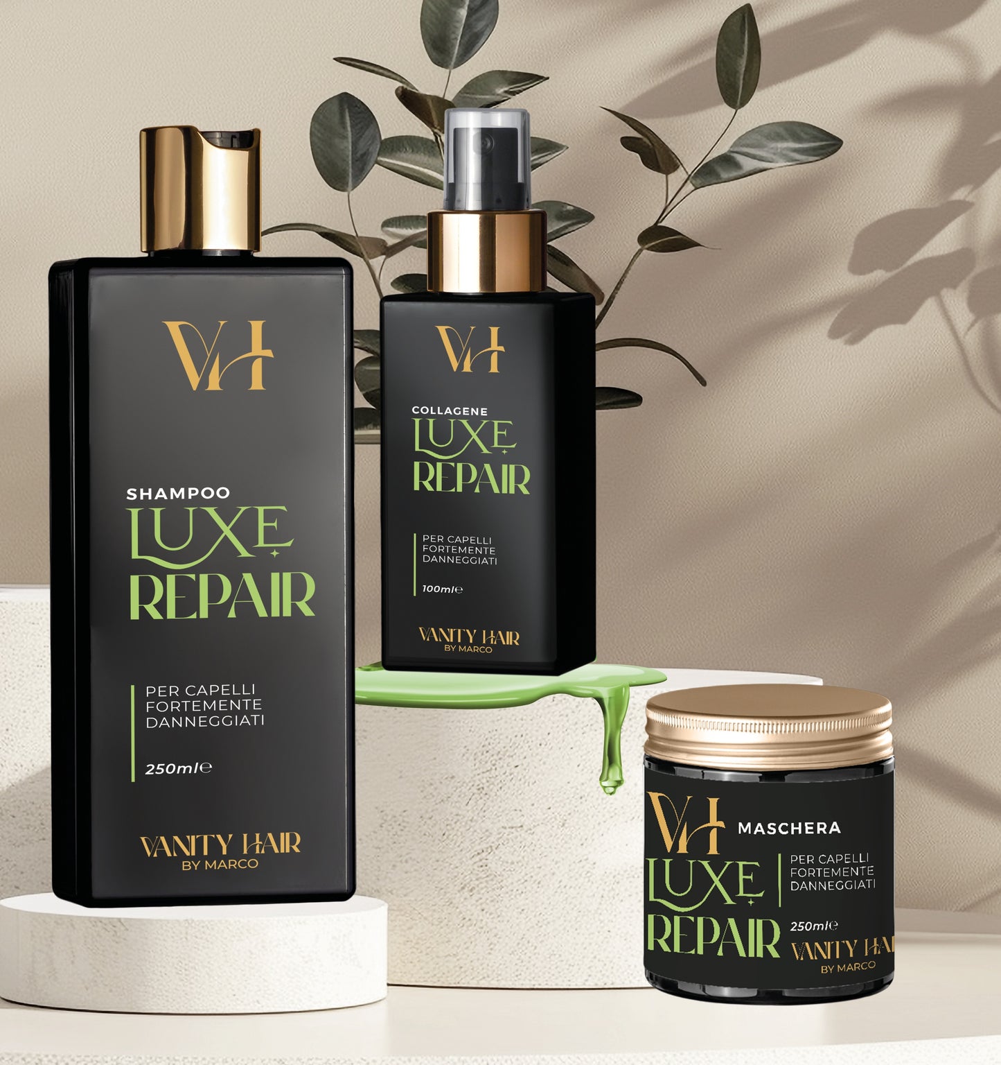 Kit completo linea "Luxe Repair"
